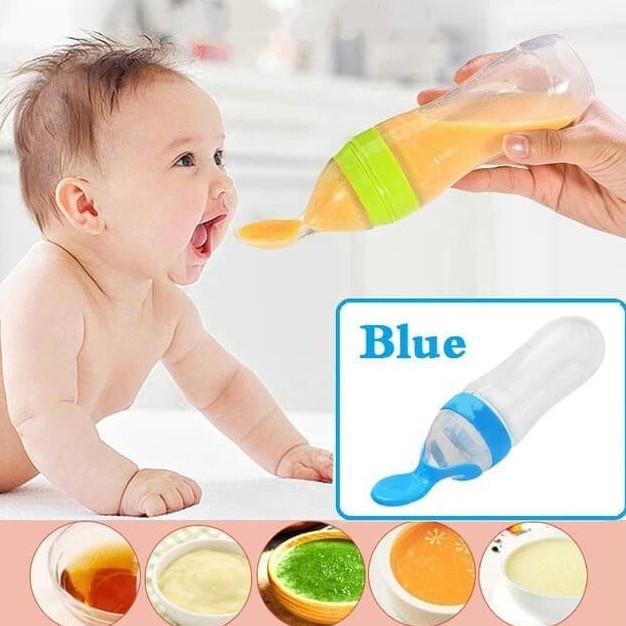 Lusty Bunny Silicone Squeeze Feeder - Tempat empasi bayi  silicone (ADB-2807)