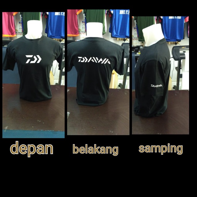 Kaos mancing daiwa murah