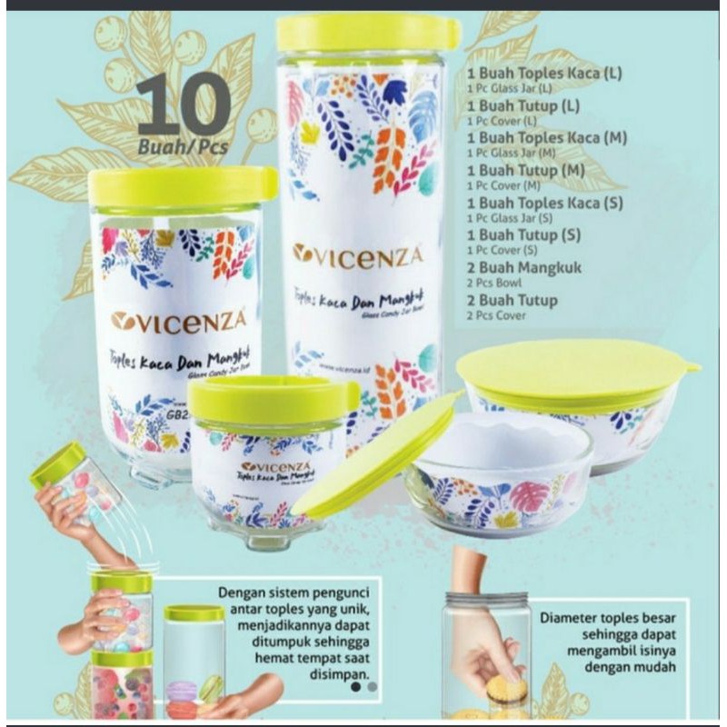 Toples Kue Permen Vicenza GB254