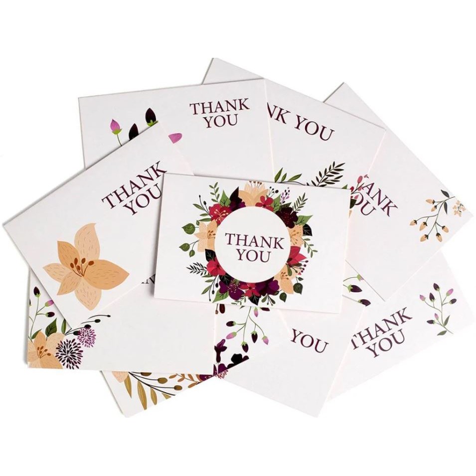 THANK YOU CARD CUSTOM || KARTU UCAPAN OLSHOP || KARTU UCAPAN PERNIKAHAN