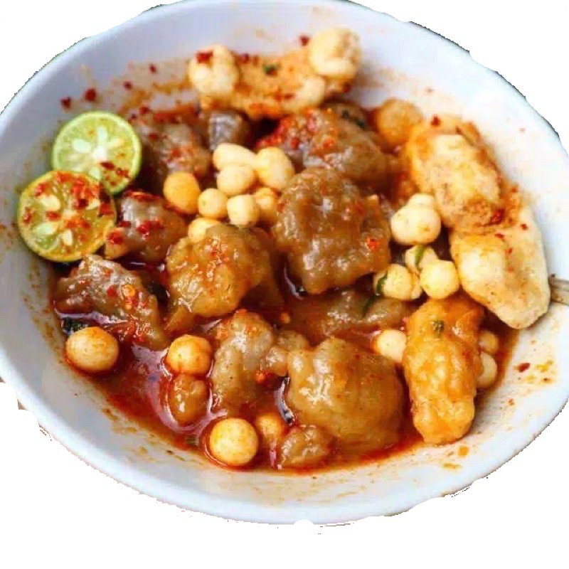 

Baso aci tulang rangu / Baso Aci Tulang rangu bumbu geprek