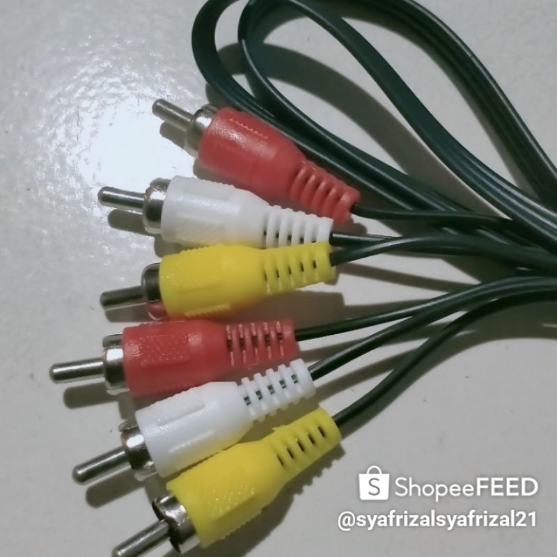 kabel rca to rca panjang 100 cm