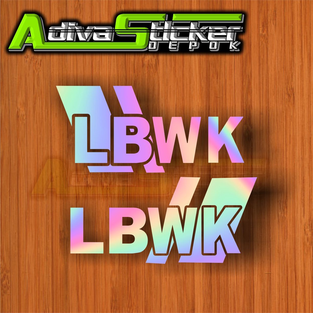 STIKER CUTTING MOBIL LBWK