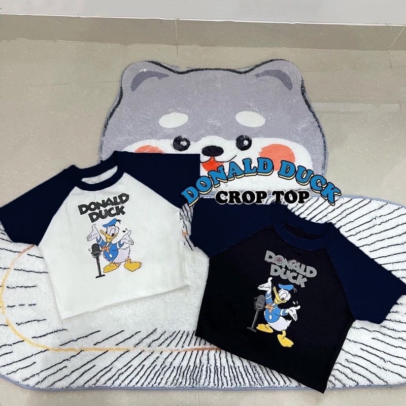 Crop Top Donalld Duck RIB (LD 88, P 40)