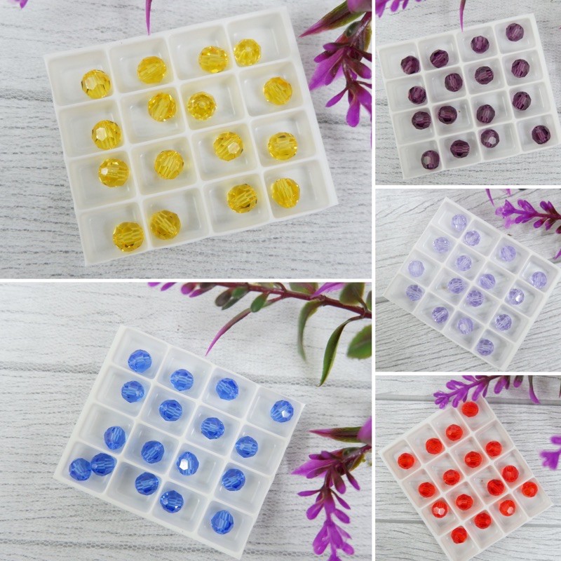 (lusin) Swarovski 5000 6mm - 8mm / swarovski bulat 6mm - 8mm