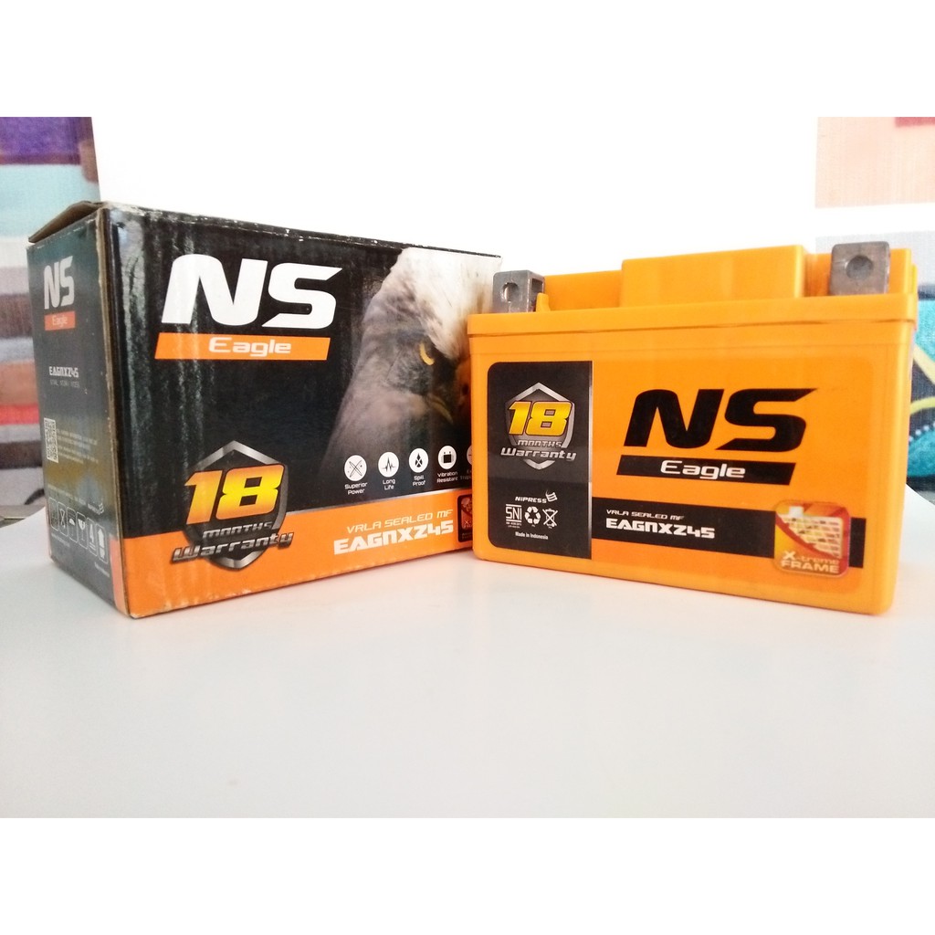 TERMURAH AKI NS ACCU KERING NTZ-5S SEPEDA MOTOR GARANSI 18 BULAN