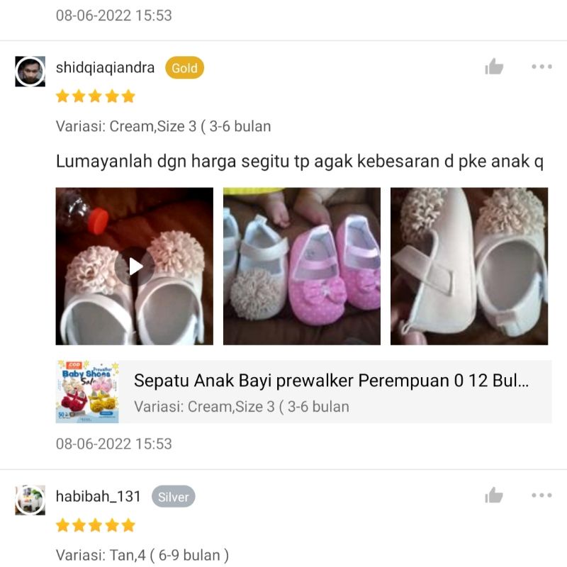 Sepatu Bayi Perempuan 0 6 Bulan Prewalker Anak Cewek 0 12 Bulan Balit 1 Tahun Cowok Lucu Murah Terbaru