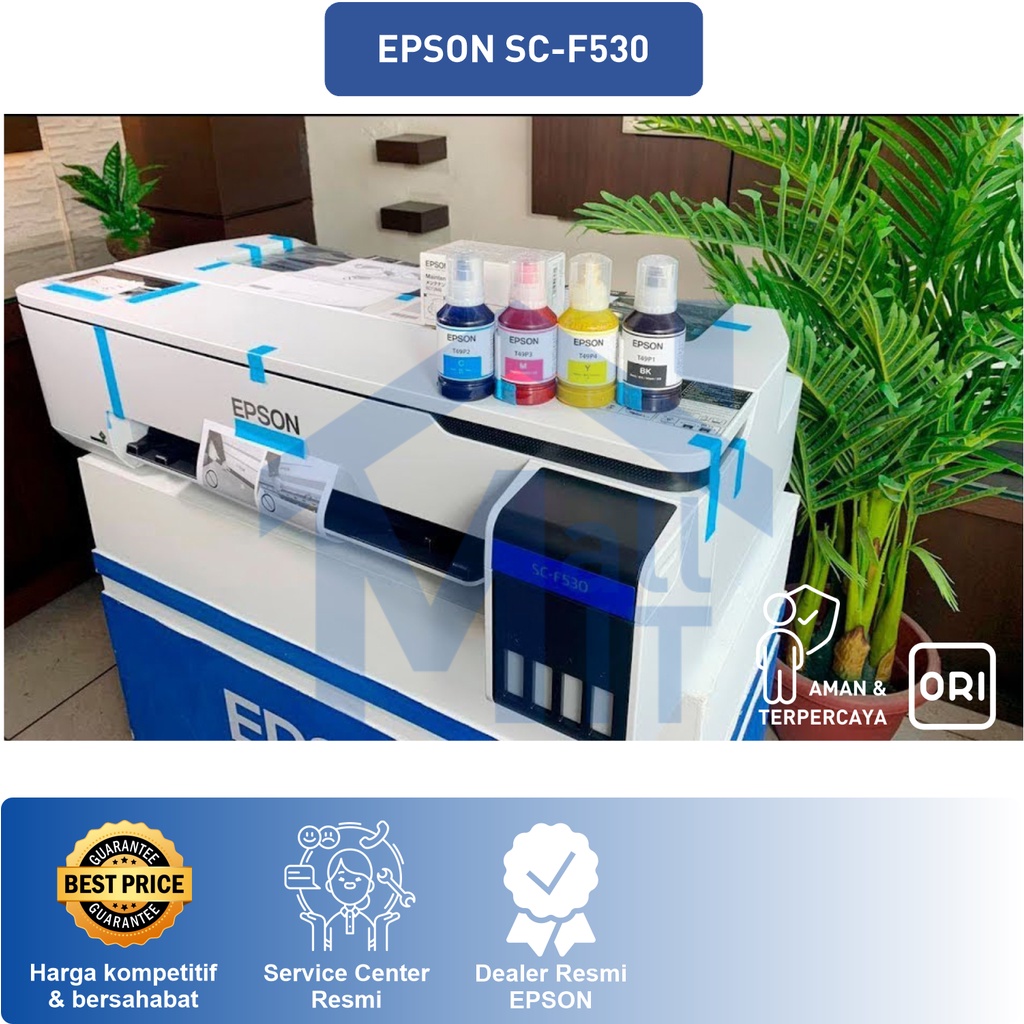 PRINTER EPSON SUBLIMASI SURECOLOR SC-F530 SC F530 A1 24INCI BAJU MUG