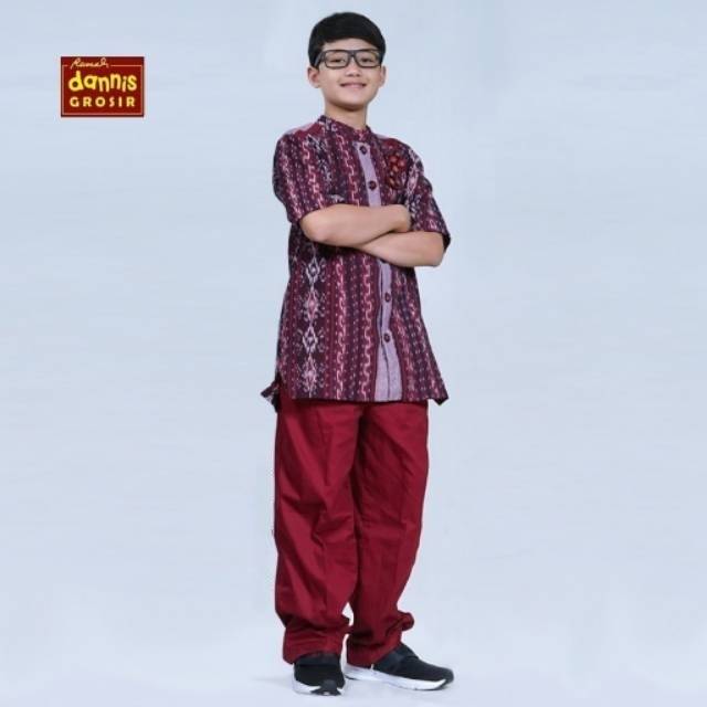 Set Koko Anak Dannis D Tenun -0 1 3 4 6 7 8 9 11 12