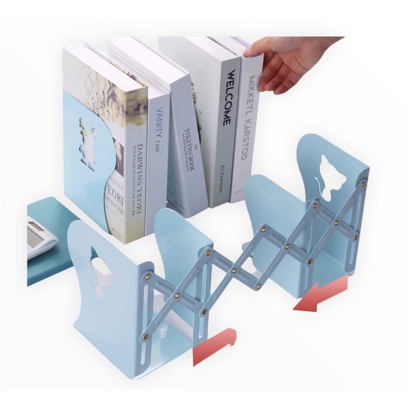 AZ Rak Buku Majalah Rak Box File Holder Magazine Book Newspaper Rack Box File Desktop Organizer