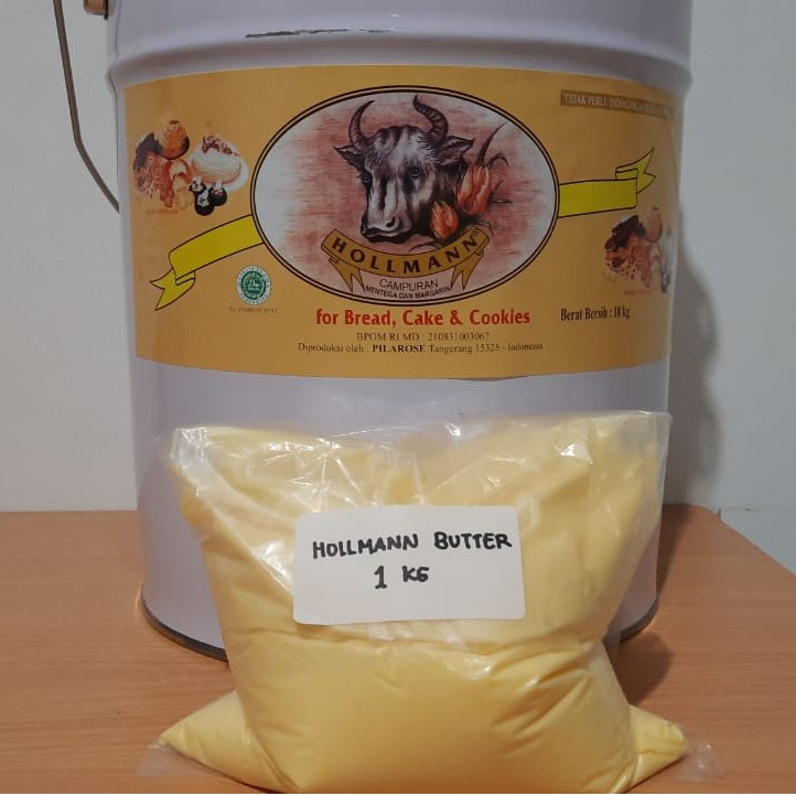 

Hollmann Butter 1 kg Repack Mentega Harum Hollman Milk Butter