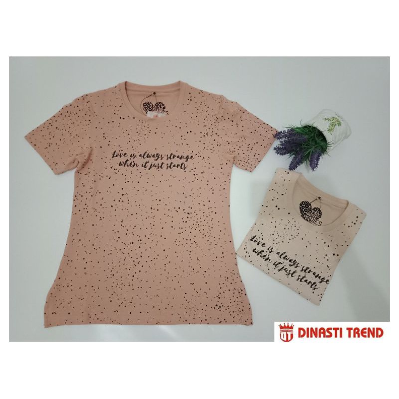 (DINASTI TREND) KAOS PENDEK MCB LADIES ORIGINAL