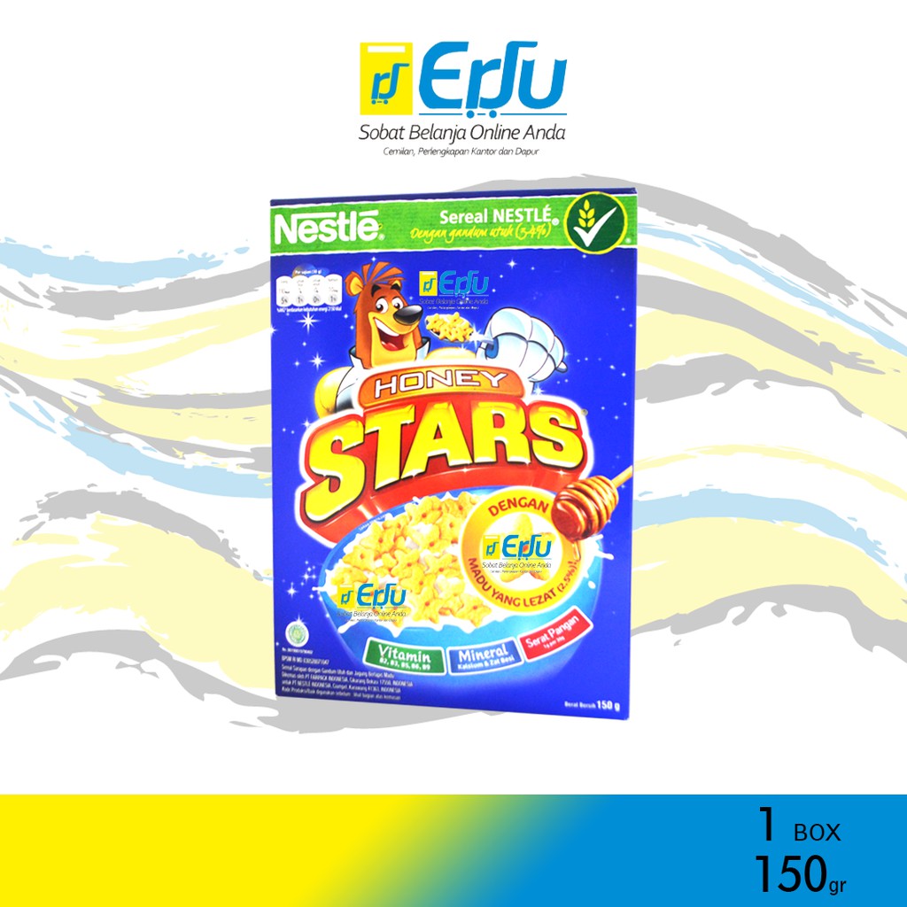 

BOX Nestle Sereal Honey Star Dengan Gandum & Madu Halal MUI - 150gr