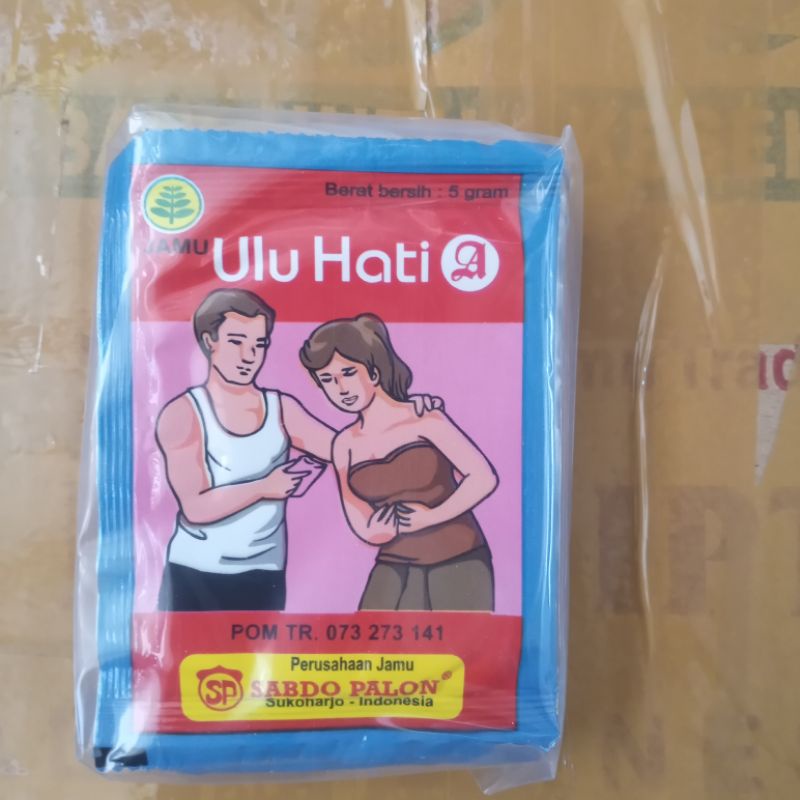 

Jamu Ulu Hati cap Sabdo Palon isi 10bungkus.