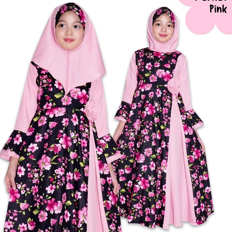 Gamis Anak Perempuan  Baju Muslim Anak Perempuan  Gamis Anak Terbaru 2020  JJ450 3S4