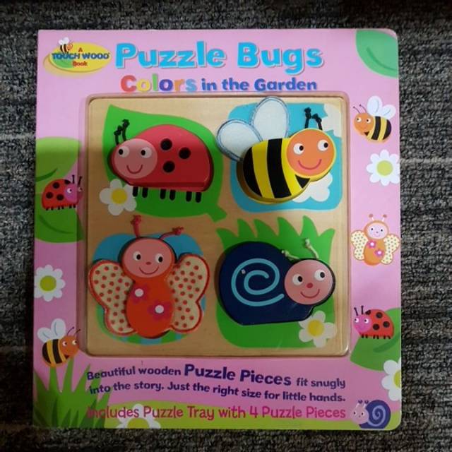 Buku Puzzle Bugs Anak