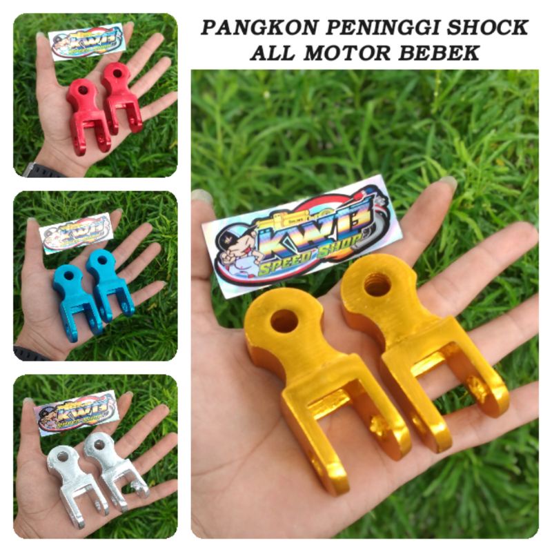 Peninghi shock belakang double shock pangkon shock belakang semua motor bebek almunium