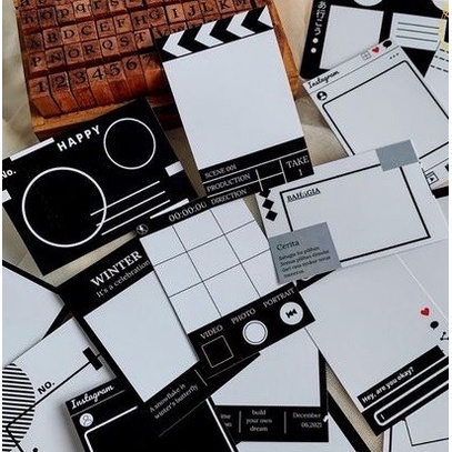 Polaroid Deco Frame Stickers Pack - Stiker Dekorasi Tema Frame (12pcs)