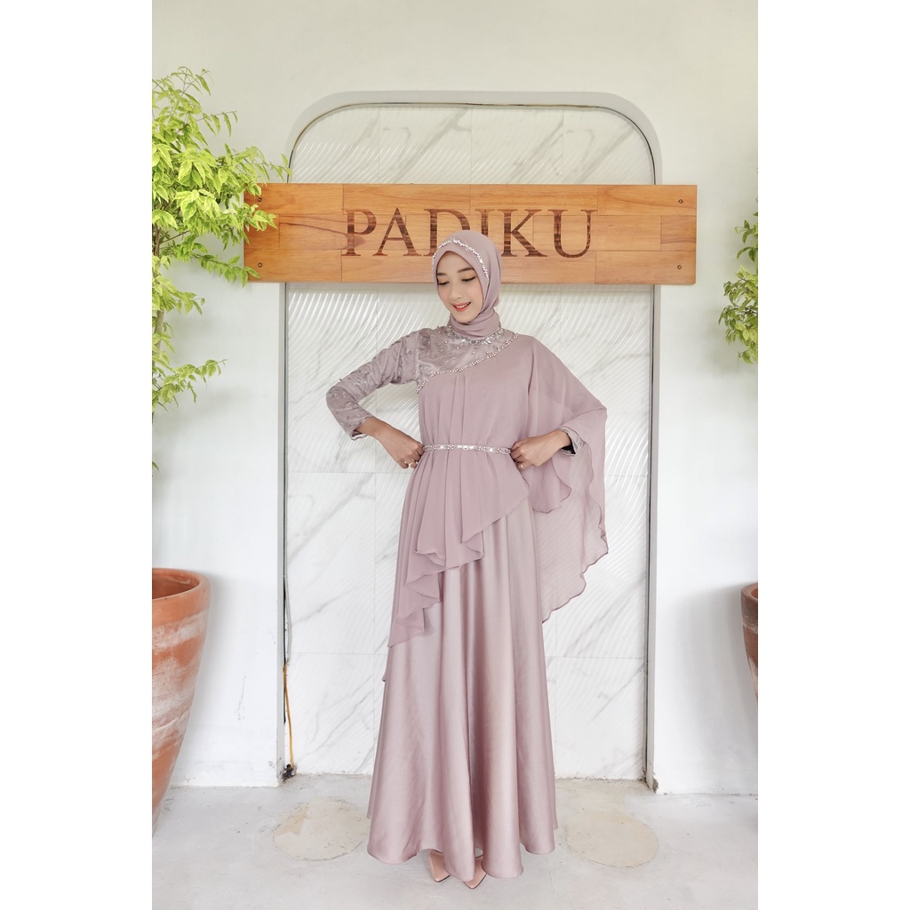 ADA JUMBO! GAMIS RIZKIYA BROKAT PLUS OUTER CERUTI KOREAN STYLE DRESS GAMIS PESTA SYAR'I BERBAGAI MODEL TERMURAH!!