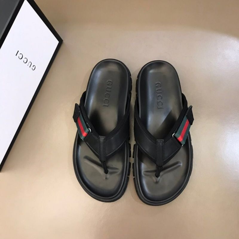 sandal pria jepit gucci gg gc sendal cowok branded New model mirror quality