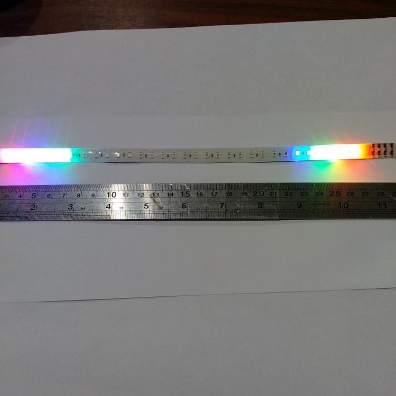 LAMPU ALIS RGB RUNNING FLEXYBLE LED KOLONG PANJANG 30CM 60CM UNIVERSAL