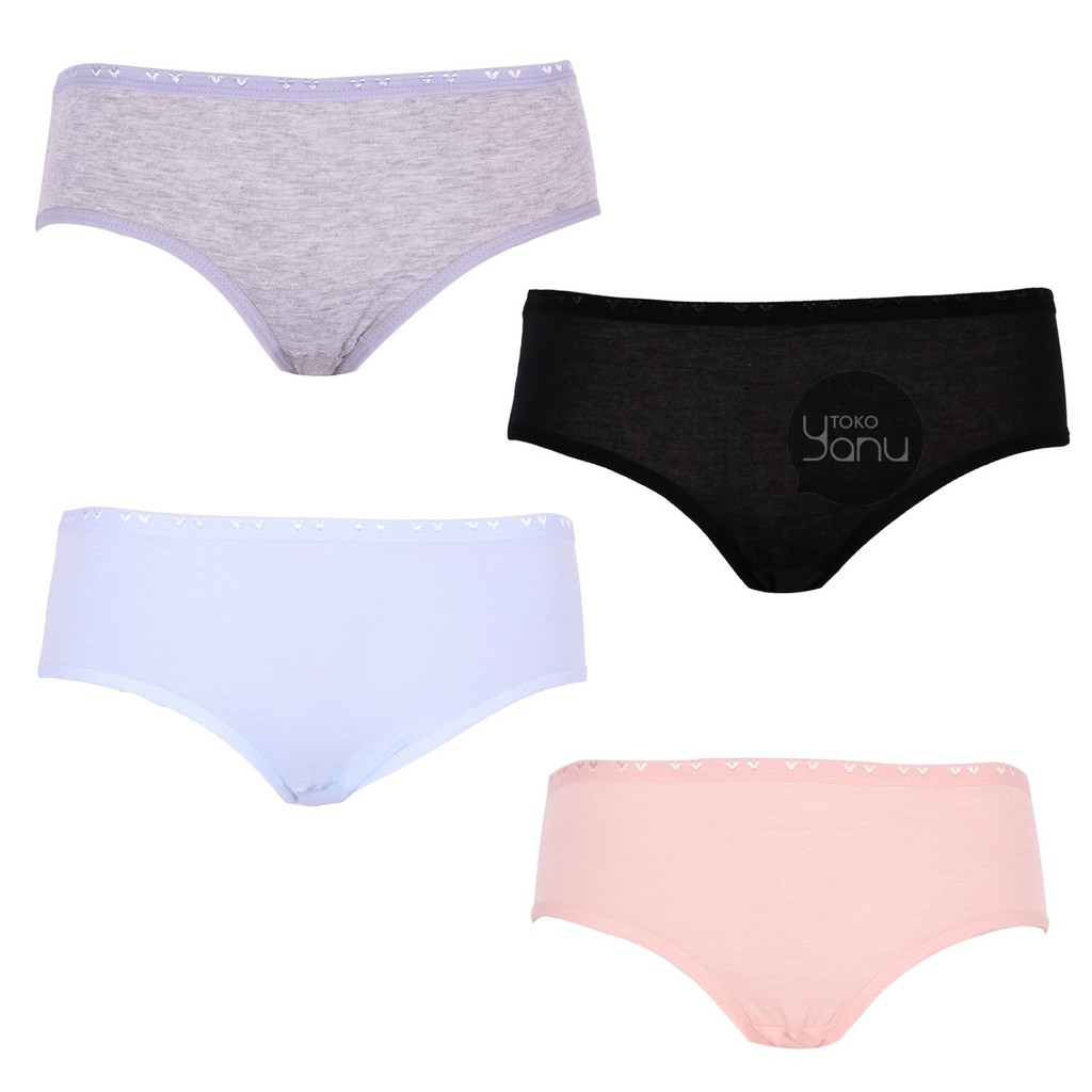 YANU | PAKET ISI 3 CD CELANA DALAM WANITA YANU 2904/2906