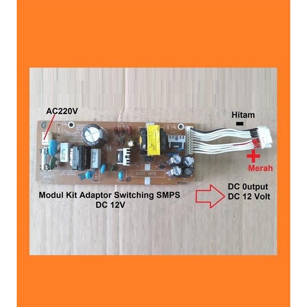 Kit Smps Adaptor Dc12V Regulator Board Nivic00 Berkualitas