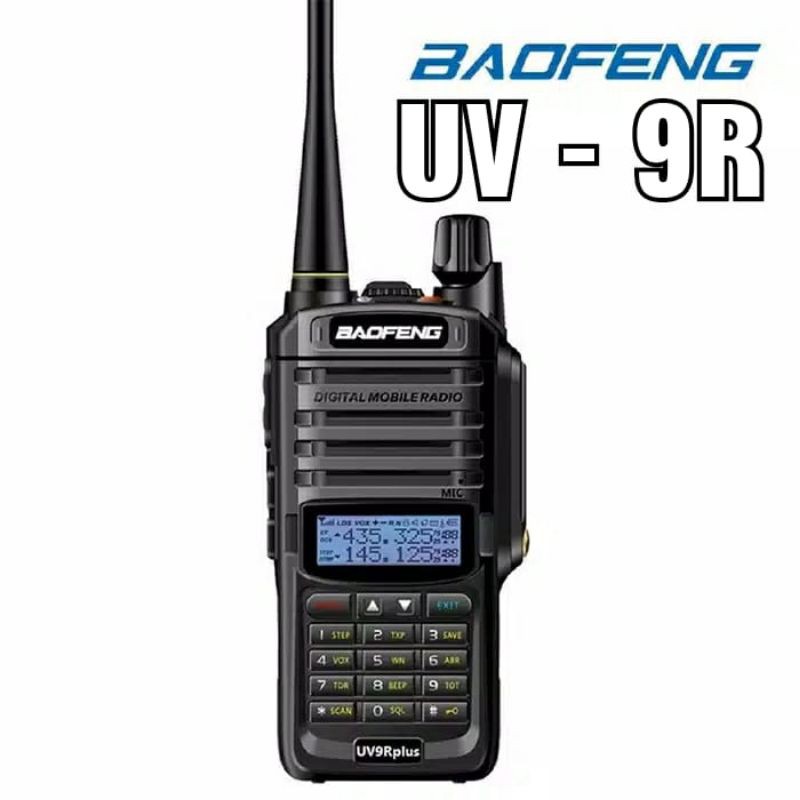 HT walkie talkie Baofeng UV-9R dual band UHF-VHF RADIO fm