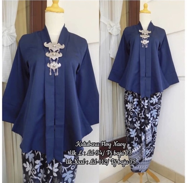 TERLARIS!!! KEBAYA KUTUBARU SET FLOY / KEBAYA MODERN