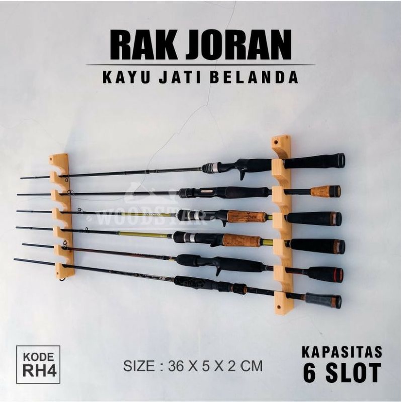 Jual Rak Joran Pancing Model Horizontal Kapasitas Slot Shopee Indonesia