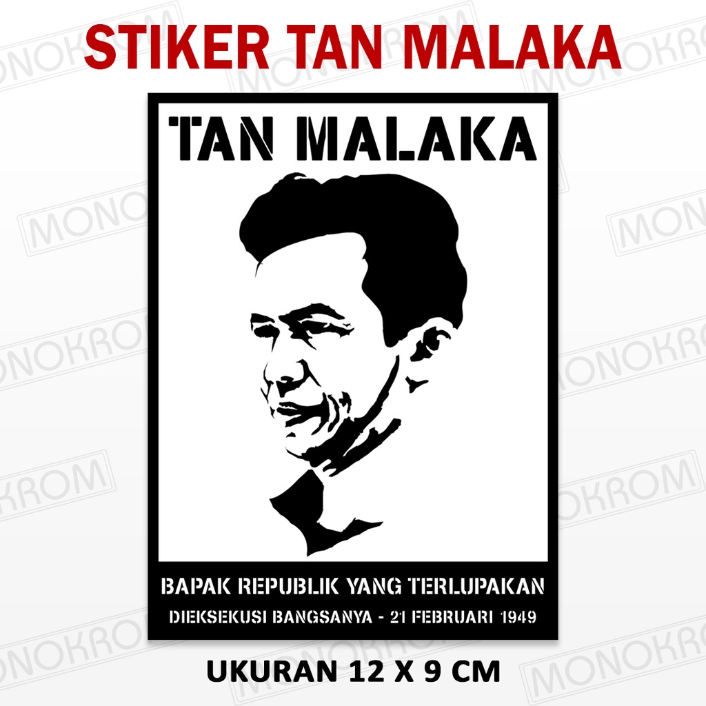 Jual STIKER TAN MALAKA | BAPAK REPUBLIK | Shopee Indonesia