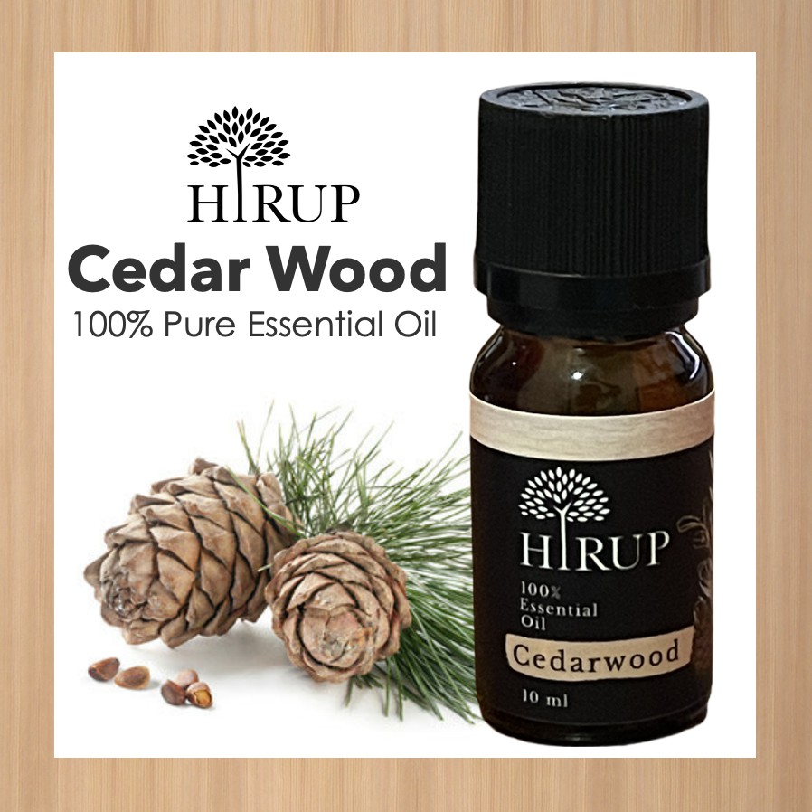 New HIRUP 100% ESSENTIAL OIL Cedar Wood