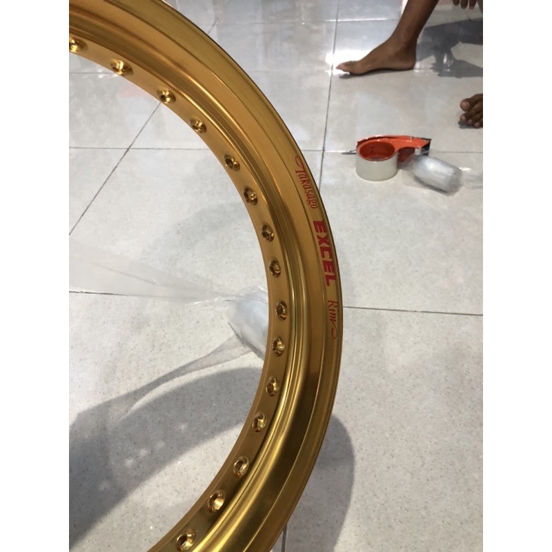 velg TAKASAGO EXCEL RIM JAPAN ring 17 gold ukuran 300