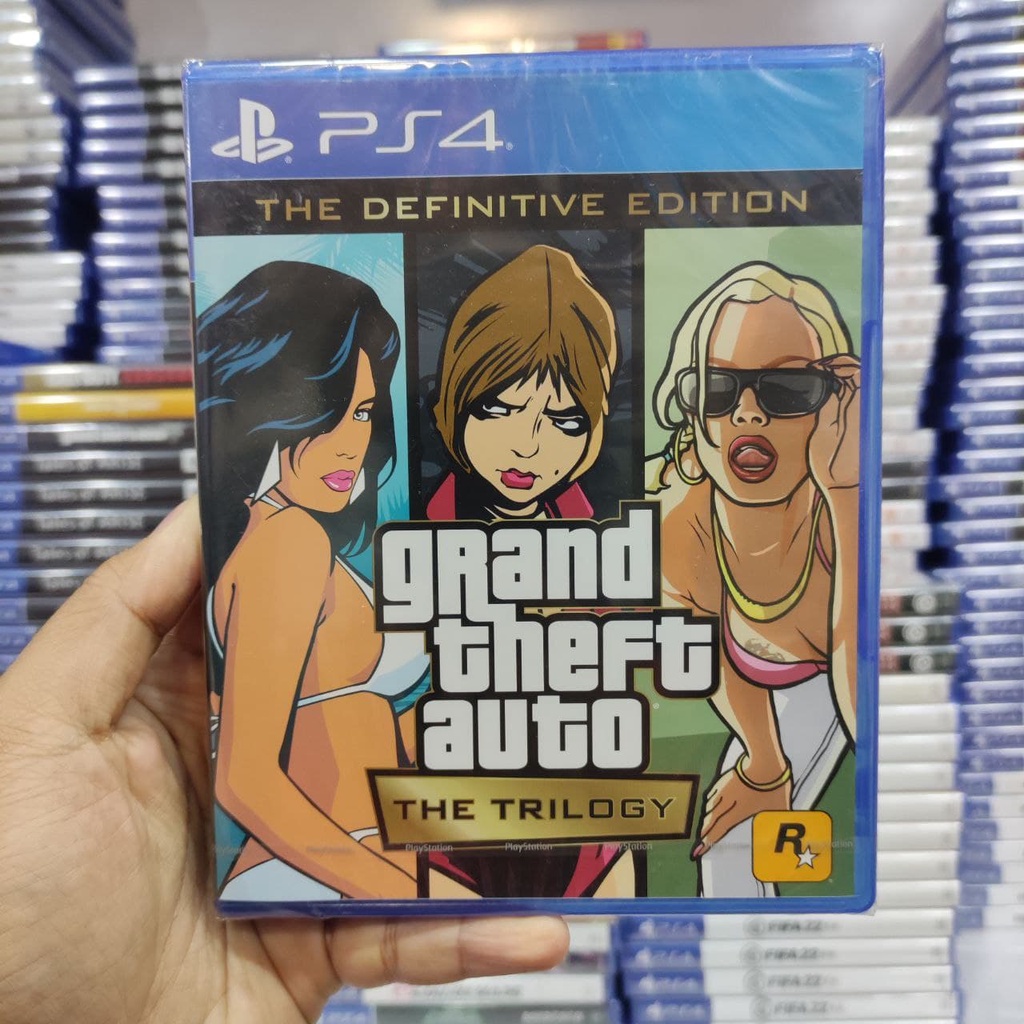 Grand Theft Auto GTA Trilogy PS4 The Definitive Edition