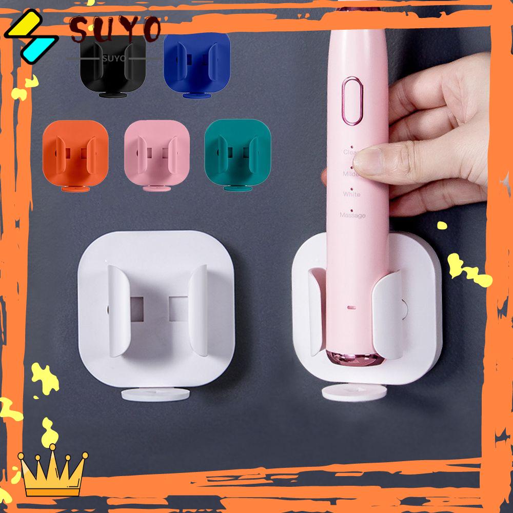 Suyo Holder / Organizer Sikat Gigi / Pasta Gigi Elektrik Tanpa Paku