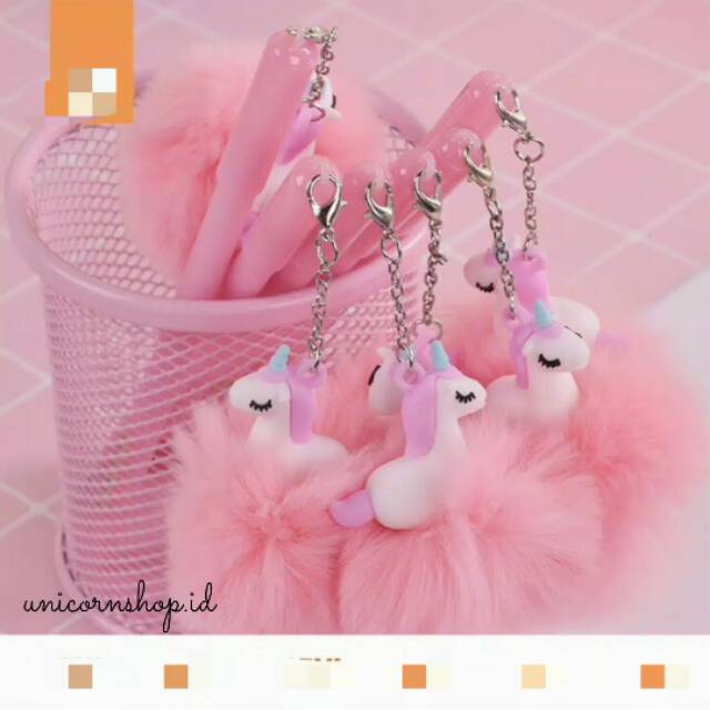 

[UnicornShop] Gel Pen Fancy Unicorn Pink