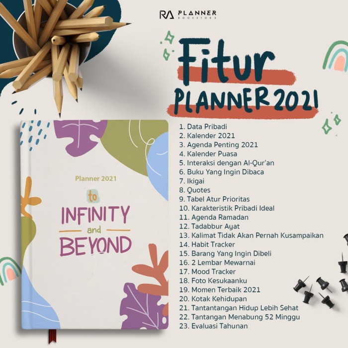 

Buy 1 Get 1 Ra Planner 2021 / Buku Agenda 2021 027