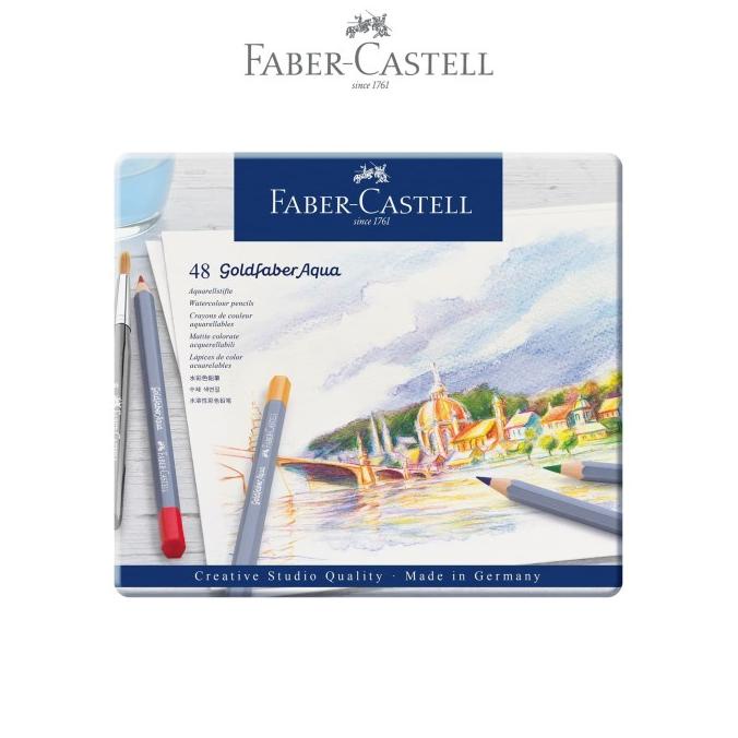 

Faber-Castell Creative Studio Gold Fabber Pencil AquaTin of 48