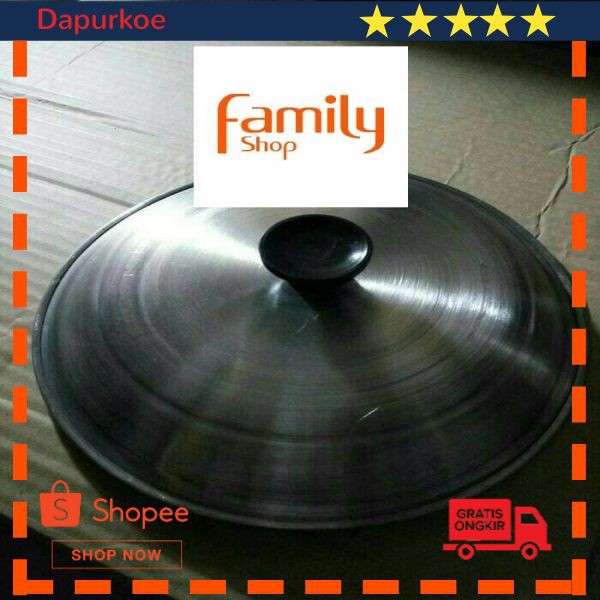 Murah TUTUP LOYANG 28 CM CETAKAN MARTABAK MANIS BANGKA 28CM ALUMUNIUM Keren
