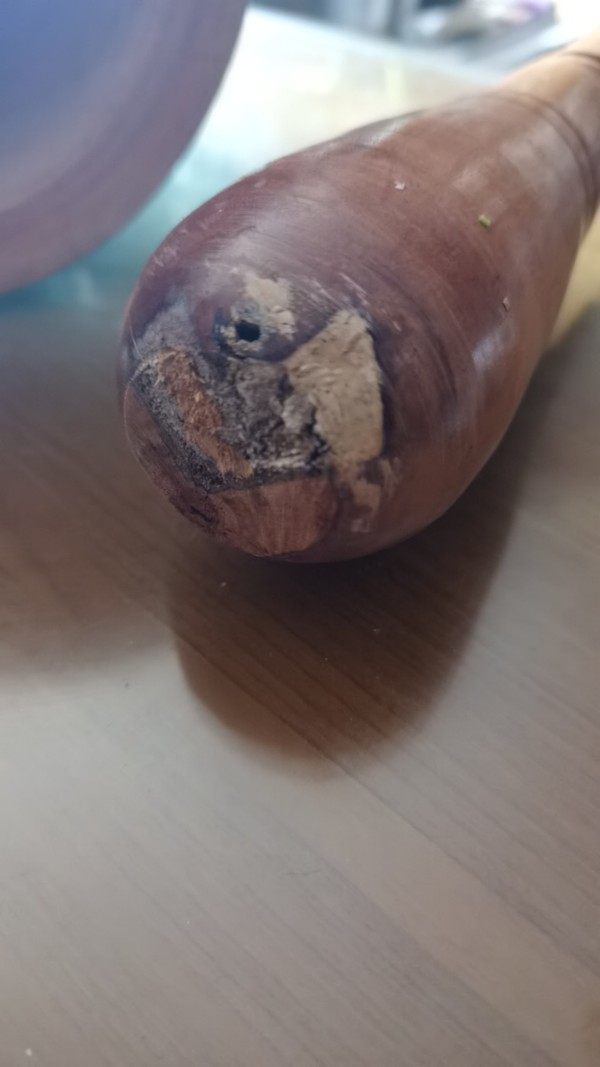 Lumpang Kayu / Tumbukan Kayu / Alu Ulekan Kayu / Cobek Kayu