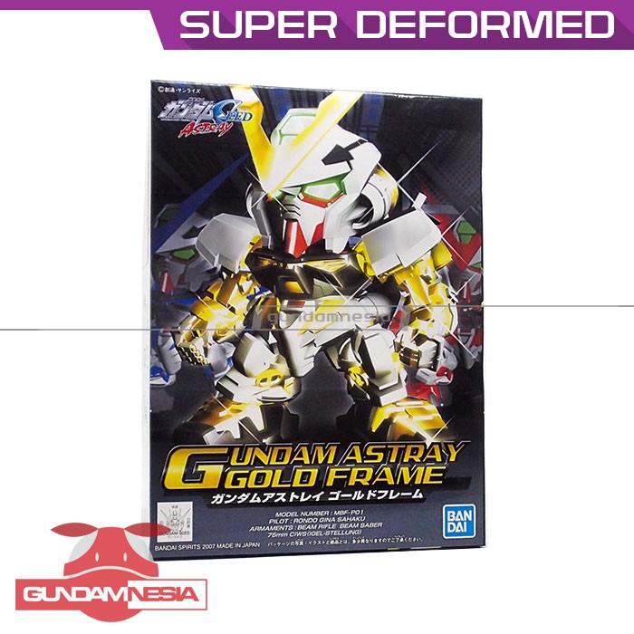 [SD] Gundam Astray Gold Frame