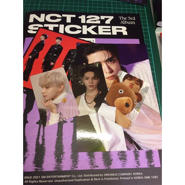 [Ready Stock] Album Only, Jewel Cover, Postcard, Sticker, Poster NCT 127 Sticker Seoul city, Sticky 