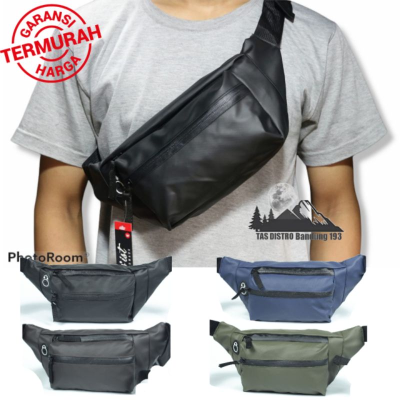 REAL PICT Tas Selempang Waistbag ANTI AIR Tas Slempang Waist Bag VIRAL Waisbag Waitsbag Weistbag Weisbag Pria Waterproof