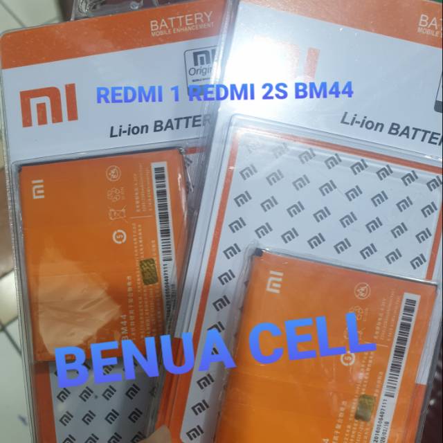 BATRE BATERAI BATEREI XIAOMI REDMI 2 2S REDMI 1S BM44