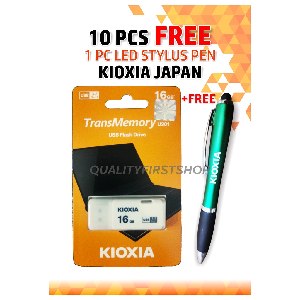 FLASHDISK KIOXIA 16GB USB 3.2 U301 ORIGINAL