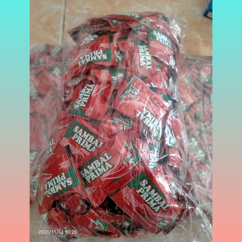 

saos sambal prima pedas caos prima isi 200 pcs