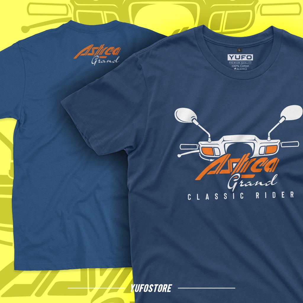 Kaos Honda Astrea Grand Premium - Kaos Distro Astrea Grand - Kaos Combed 30s