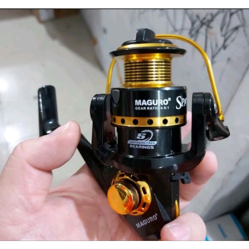 reel maguro spawn  ukuran 1000 2000 3000 4000 5000 6000 harga bersahabat