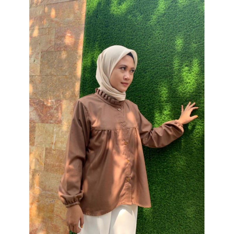 Blouse Wanita Bahan Katun Toyobo