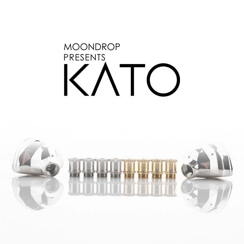 MOONDROP KATO Replaceable Co. Acoustic Nozzle Earphone Accessories Stainless Steel amp Brass